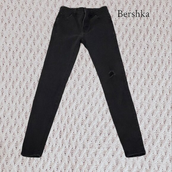 BERSHKA "Push Up" Mid Rise Jeans- Size 04 (fits slightly slimmer) - Picture 2 of 16